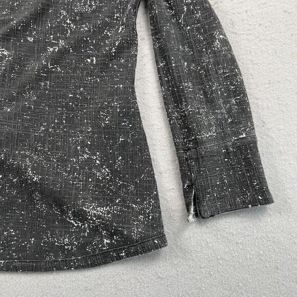 Parsley and‎ Sage Black Red Textured Long Sleeve Collared Button Front Jacket S - Picture 16 of 16